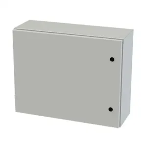 SAGINAW SCE-24EL3010LPLG Enclosure, 24 x 30 x 10 Inch Size, Wall Mount, Carbon Steel, Ral 7035 Light Gray | CV6QVB