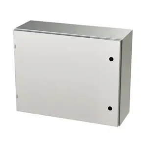 SAGINAW SCE-24EL3010SS6LP Enclosure, 24 x 30 x 10 Inch Size, Wall Mount, 316L Stainless Steel, #4 Brush Finish | CV6QVC