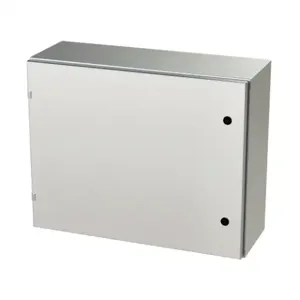 SAGINAW SCE-24EL3010SSLP Enclosure, 24 x 30 x 10 Inch Size, Wall Mount, 304 Stainless Steel, #4 Brush Finish | CV6QVD