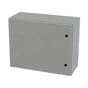 SAGINAW SCE-24EL3012LP Enclosure, 24 x 30 x 12 Inch Size, Wall Mount, Carbon Steel, Ansi 61 Gray | CV6QVE