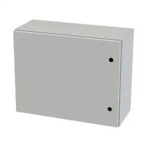 SAGINAW SCE-24EL3012LPLG Enclosure, 24 x 30 x 12 Inch Size, Wall Mount, Carbon Steel, Ral 7035 Light Gray | CV6QVF