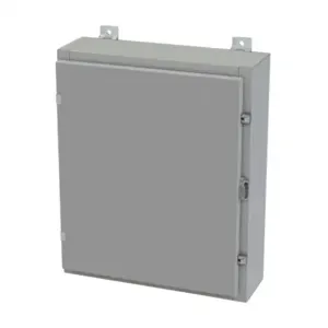 SAGINAW SCE-24H2006LP Enclosure, 24 x 20 x 6 Inch Size, Wall Mount, Carbon Steel, Ansi 61 Gray | CV6QVU