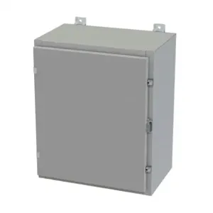 SAGINAW SCE-24H2012LP Enclosure, 24 x 20 x 12 Inch Size, Wall Mount, Carbon Steel, Ansi 61 Gray | CV6QWD