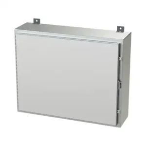 SAGINAW SCE-24H3008SSLP Enclosure, 24 x 30 x 8 Inch Size, Wall Mount, 304 Stainless Steel, #4 Brush Finish | CV6QWU