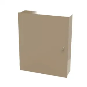 SAGINAW SCE-24N2006NK-T Enclosure, 24 x 20 x 6 Inch Size, Wall Mount with Knockouts, Carbon Steel, Taupe Tan | CV6QWY