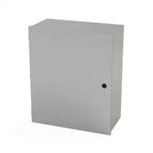 SAGINAW SCE-24N2010LP Enclosure, 24 x 20 x 10 Inch Size, Wall Mount, Carbon Steel, Ansi 61 Gray | CV6QXA