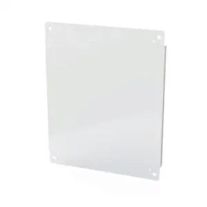 SAGINAW SCE-24P20 Subpanel, Carbon Steel, White, Powder Coat Finish | CV6WZC