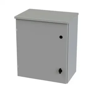 SAGINAW SCE-24R2012LP Enclosure, 24 x 20 x 12 Inch Size, Wall Mount, Carbon Steel, Ansi 61 Gray | CV6QXG