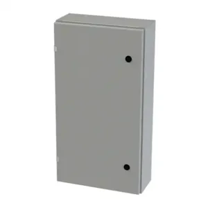 SAGINAW SCE-30EL1606LP Enclosure, 30 x 16 x 6 Inch Size, Wall Mount, Carbon Steel, Ansi 61 Gray | CV6QYD