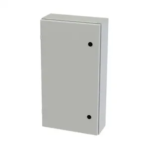 SAGINAW SCE-30EL1606LPLG Enclosure, 30 x 16 x 6 Inch Size, Wall Mount, Carbon Steel, Ral 7035 Light Gray | CV6QYE