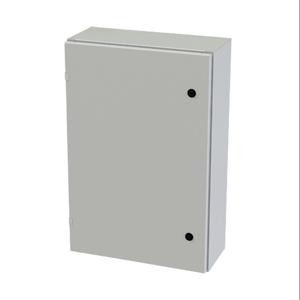 SAGINAW SCE-30EL2008LPLG Enclosure, 30 x 20 x 8 Inch Size, Wall Mount, Carbon Steel, Ral 7035 Light Gray | CV6QYJ