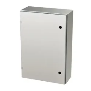 SAGINAW SCE-30EL2008SS6LP Enclosure, 30 x 20 x 8 Inch Size, Wall Mount, 316L Stainless Steel, #4 Brush Finish | CV6QYK