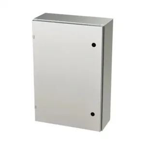 SAGINAW SCE-30EL2008SSLP Enclosure, 30 x 20 x 8 Inch Size, Wall Mount, 304 Stainless Steel, #4 Brush Finish | CV6QYL