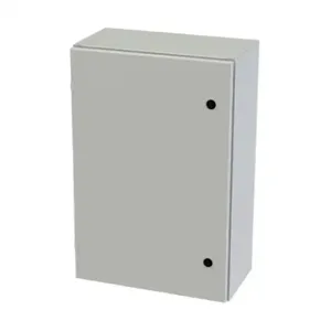 SAGINAW SCE-30EL2010LPLG Enclosure, 30 x 20 x 10 Inch Size, Wall Mount, Carbon Steel, Ral 7035 Light Gray | CV6QYN