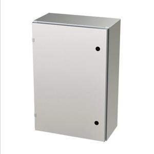 SAGINAW SCE-30EL2010SS6LP Enclosure, 30 x 20 x 10 Inch Size, Wall Mount, 316L Stainless Steel, #4 Brush Finish | CV6QYP
