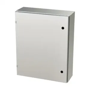 SAGINAW SCE-30EL2408SSLP Enclosure, 30 x 24 x 8 Inch Size, Wall Mount, 304 Stainless Steel, #4 Brush Finish | CV6QYX