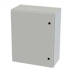 SAGINAW SCE-30EL2412LPLG Enclosure, 30 x 24 x 12 Inch Size, Wall Mount, Carbon Steel, Ral 7035 Light Gray | CV6QZE