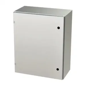 SAGINAW SCE-30EL2412SS6LP Enclosure, 30 x 24 x 12 Inch Size, Wall Mount, 316L Stainless Steel, #4 Brush Finish | CV6QZG