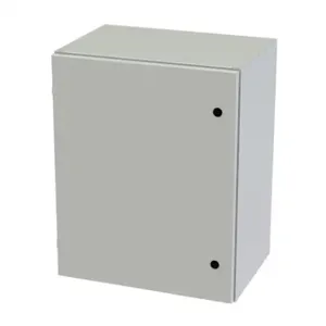 SAGINAW SCE-30EL2416LPLG Enclosure, 30 x 24 x 16 Inch Size, Wall Mount, Carbon Steel, Ral 7035 Light Gray | CV6QZN