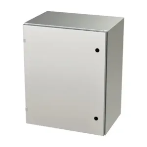 SAGINAW SCE-30EL2416SSLP Enclosure, 30 x 24 x 16 Inch Size, Wall Mount, 304 Stainless Steel, #4 Brush Finish | CV6QZQ