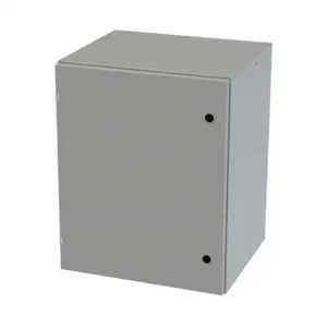 SAGINAW SCE-30EL2420LP Enclosure, 30 x 24 x 20 Inch Size, Wall Mount, Carbon Steel, Ansi 61 Gray | CV6QZR