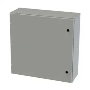 SAGINAW SCE-30EL3010LP Enclosure, 30 x 30 x 10 Inch Size, Wall Mount, Carbon Steel, Ansi 61 Gray | CV6RAB