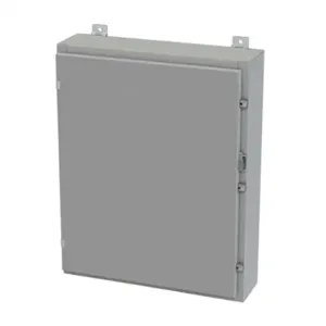 SAGINAW SCE-30H2406LP Enclosure, 30 x 24 x 6 Inch Size, Wall Mount, Carbon Steel, Ansi 61 Gray | CV6RAN