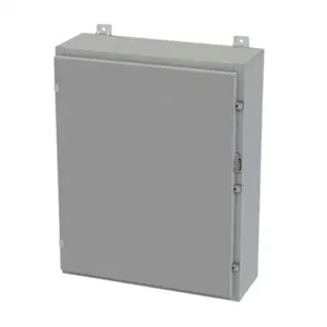 SAGINAW SCE-30H2408LP Enclosure, 30 x 24 x 8 Inch Size, Wall Mount, Carbon Steel, Ansi 61 Gray | CV6RAP