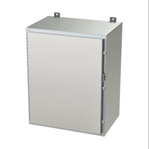 SAGINAW SCE-30H2416SS6LP Enclosure, 30 x 24 x 16 Inch Size, Wall Mount, 316L Stainless Steel, #4 Brush Finish | CV6RAY