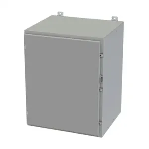 SAGINAW SCE-30H2420LP Enclosure, 30 x 24 x 20 Inch Size, Wall Mount, Carbon Steel, Ansi 61 Gray | CV6RBA