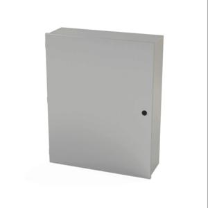 SAGINAW SCE-30N2408LP Enclosure, 30 x 24 x 8 Inch Size, Wall Mount, Carbon Steel, Ansi 61 Gray | CV6RBG