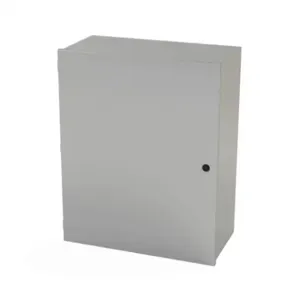 SAGINAW SCE-30N2412LP Enclosure, 30 x 24 x 12 Inch Size, Wall Mount, Carbon Steel, Ansi 61 Gray | CV6RBH