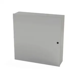 SAGINAW SCE-30N3008LP Enclosure, 30 x 30 x 8 Inch Size, Wall Mount, Carbon Steel, Ansi 61 Gray | CV6RBJ