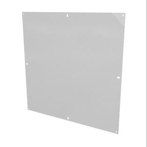 SAGINAW SCE-30N30MPP Subpanel, Perforated, Carbon Steel, White, Powder Coat Finish | CV6WZL