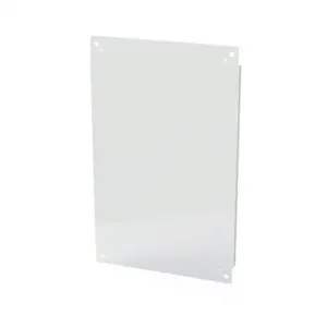 SAGINAW SCE-30P20 Subpanel, Carbon Steel, White, Powder Coat Finish | CV6WZN