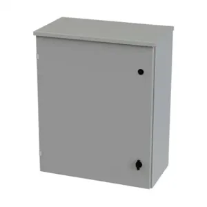 SAGINAW SCE-30R2412LP Enclosure, 30 x 24 x 12 Inch Size, Wall Mount, Carbon Steel, Ansi 61 Gray | CV6RBL