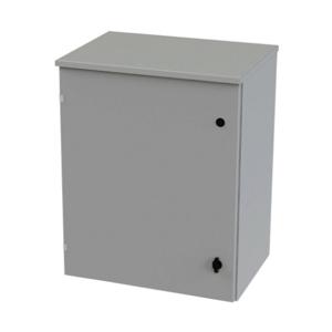 SAGINAW SCE-30R2416LP Enclosure, 30 x 24 x 16 Inch Size, Wall Mount, Carbon Steel, Ansi 61 Gray | CV6RBM