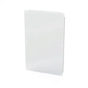 SAGINAW SCE-36P24 Subpanel, Carbon Steel, White, Powder Coat Finish | CV6XAC