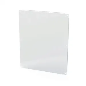 SAGINAW SCE-36P30 Subpanel, Carbon Steel, White, Powder Coat Finish | CV6XAF