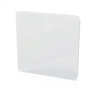 SAGINAW SCE-36P36 Subpanel, Carbon Steel, White, Powder Coat Finish | CV6XAJ