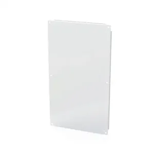 SAGINAW SCE-40P24 Subpanel, Carbon Steel, White, Powder Coat Finish | CV6XAM