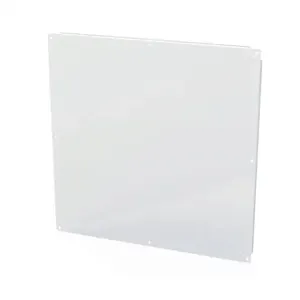 SAGINAW SCE-42P42 Subpanel, Carbon Steel, White, Powder Coat Finish | CV6XAW