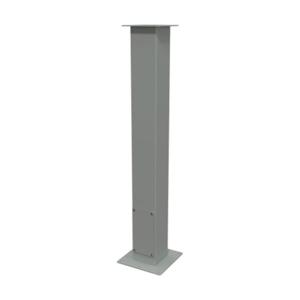 SAGINAW SCE-44CCOL Straight Pedestal Column, Carbon Steel, 35 x 4 x 4 Inch Size, Ansi 61 Gray | CV6NKH