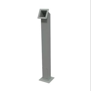 SAGINAW SCE-44PBCOL AngLED Pedestal Column, Carbon Steel, 41 x 4 x 4 Inch Size, Ansi 61 Gray | CV6NKK
