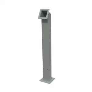 SAGINAW SCE-44PBCOL AngLED Pedestal Column, Carbon Steel, 41 x 4 x 4 Inch Size, Ansi 61 Gray | CV6NKK