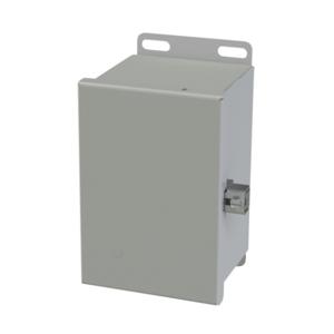 SAGINAW SCE-6044CHNF Enclosure, 6 x 4 x 4 Inch Size, Wall Mount, Carbon Steel, Ansi 61 Gray | CV6RDN