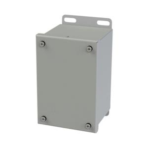 SAGINAW SCE-6044SC Enclosure, 6 x 4 x 4 Inch Size, Wall Mount, Carbon Steel, Ansi 61 Gray | CV6RDR