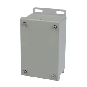 SAGINAW SCE-604SC Enclosure, 6 x 4 x 3 Inch Size, Wall Mount, Carbon Steel, Ansi 61 Gray | CV6RDZ