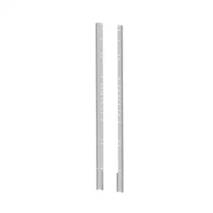 SAGINAW SCE-60FSHDPS Enclosure Heavy Duty Panel Support, 57.2 Inch Length, Carbon Steel, White, Pack Of 2 | CV6XHQ