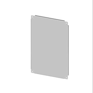 SAGINAW SCE-60P24F2 Subpanel, Half-Height, Carbon Steel, White, Powder Coat Finish | CV6XBR